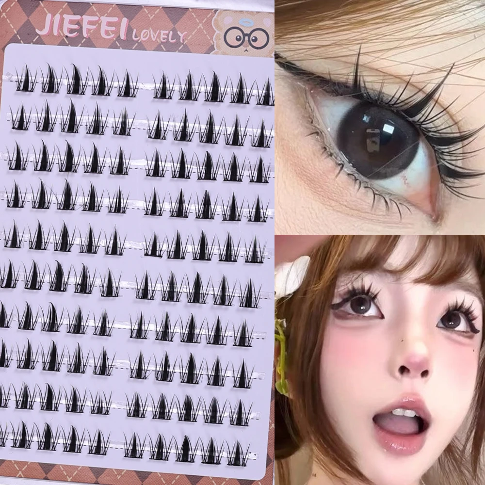 Eyelash Extension Japan - Sevimli Tavşan 10 Sıralı Sahte Kirpikler