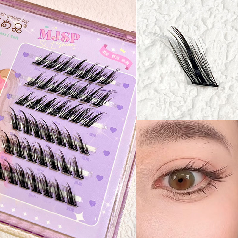 Eyelash Extension Hybrid - Yeni Stil Asimetrik Uçan Tavşan Takma