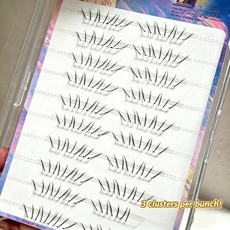 Eyelash Extension Adhesive - Doğal Görünümlü Alt Kirpik Demetleri Seti