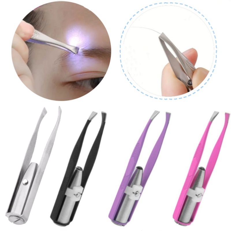 Eyelash Extension Led - 1/2 adet Kaş Cımbız LED Işık