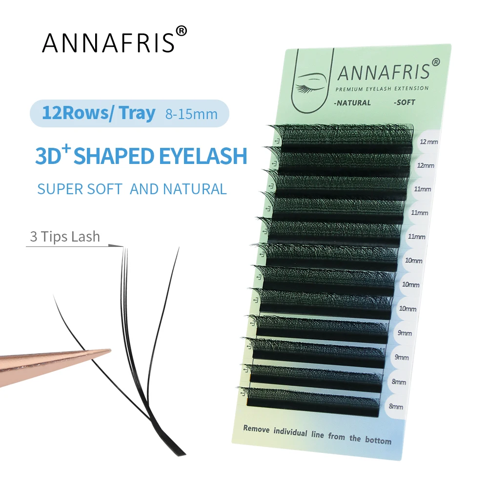 ANNAFRIS 3D W Üç Çekirdekli Ki - Lash Fan Volume incelemesi ve fiyatı