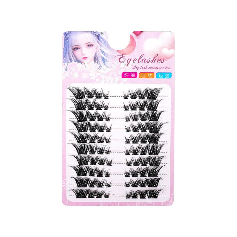 80'li Tek Kümeler Eğik Uçan Ti - Eyelash Extension Hybrid incelemesi ve fiyatı