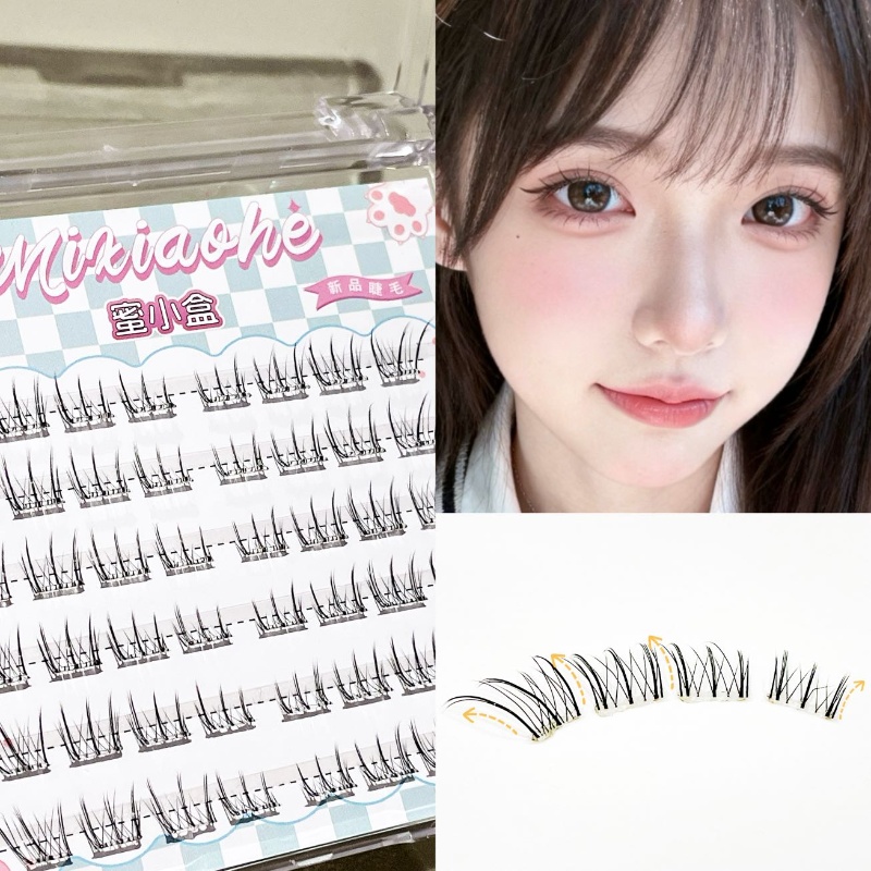 Mixiaohe Yapıştırıcısız Düz Ki - Eyelash Extension Natural incelemesi ve fiyatı