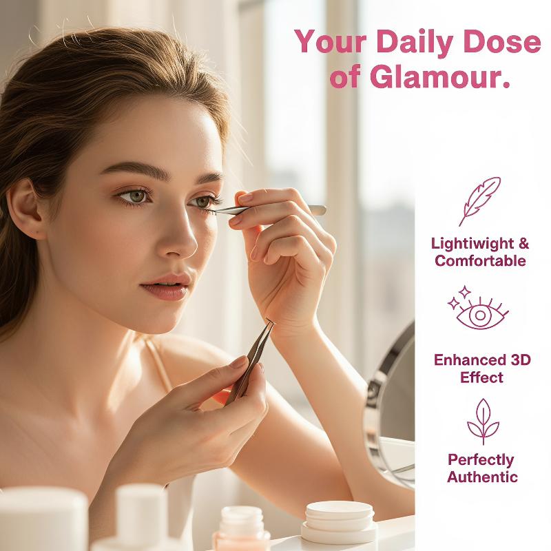 1 Set Komik Alt Kirpik Uzatma  - Eyelash Extension Natural incelemesi ve fiyatı