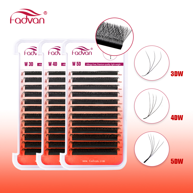 FADVAN W 3D 4D 5D 8-12/8-14mm  - Eyelash Extension Hybrid incelemesi ve fiyatı