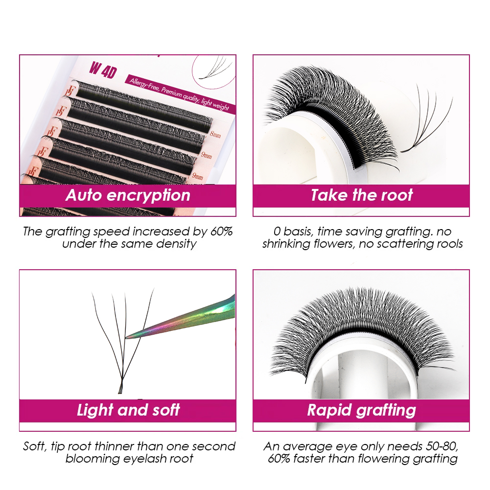FADVAN W 3D 4D 5D 8-12/8-14mm  - Eyelash Extension Hybrid incelemesi ve fiyatı