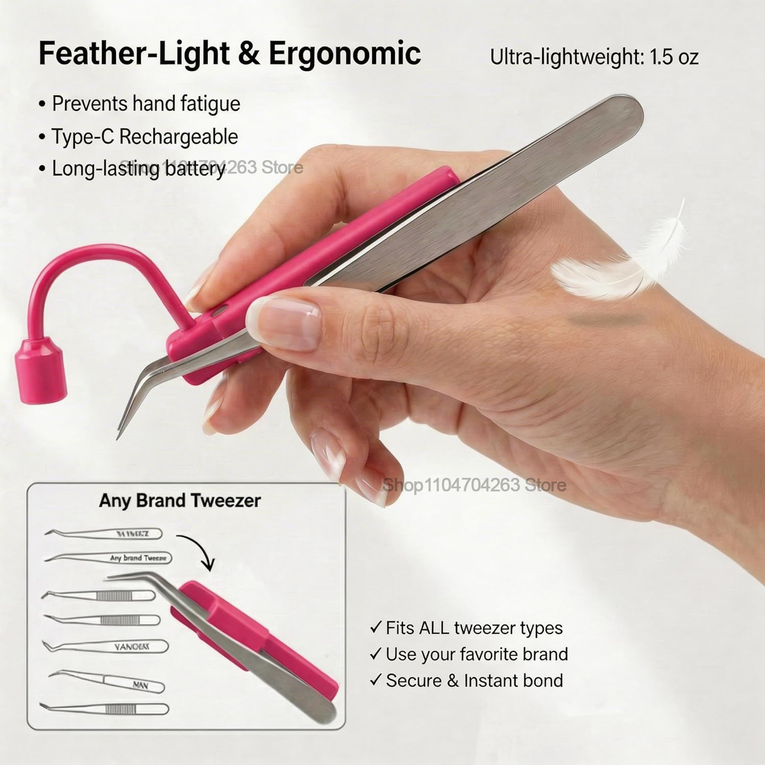 Mini UV Kirpik Lambası 180 °   - Eyelash Extension Led incelemesi ve fiyatı