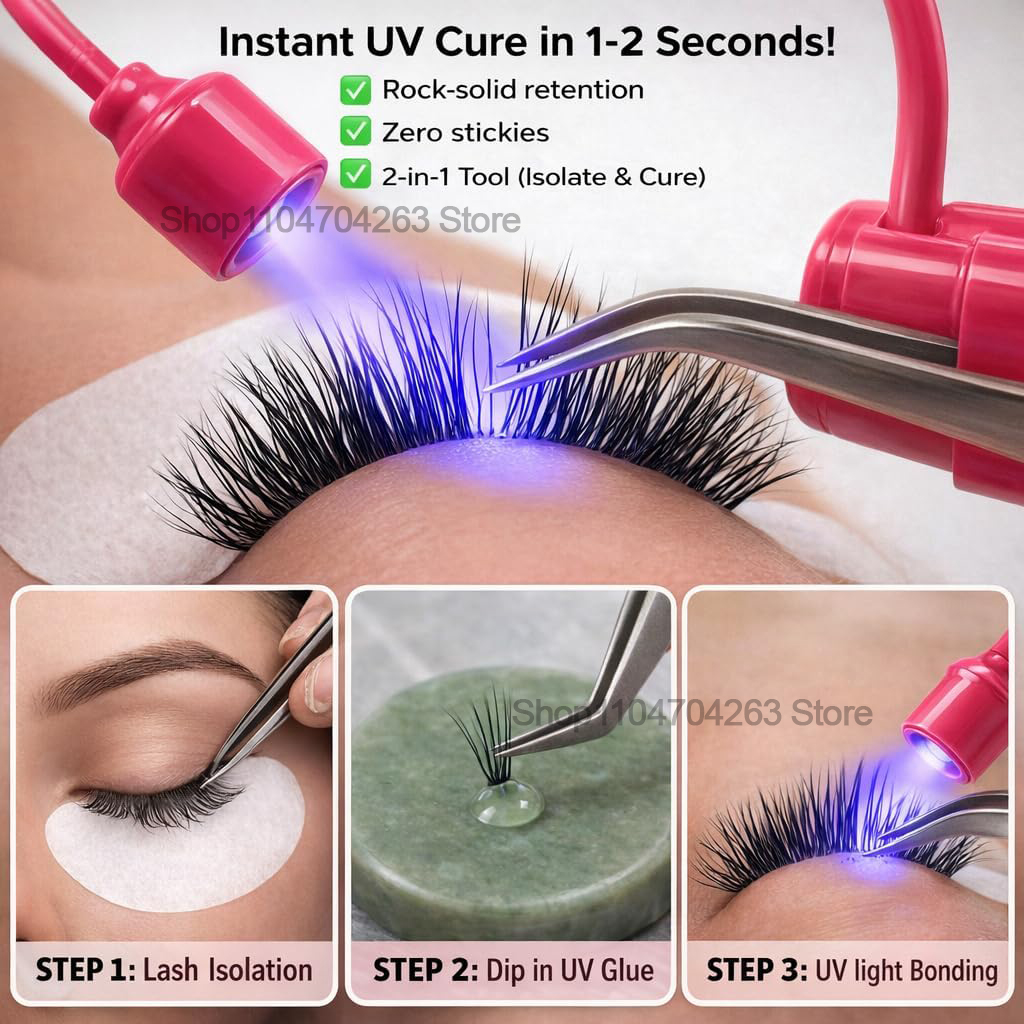 Mini UV Kirpik Lambası 180 °   - Eyelash Extension Led incelemesi ve fiyatı