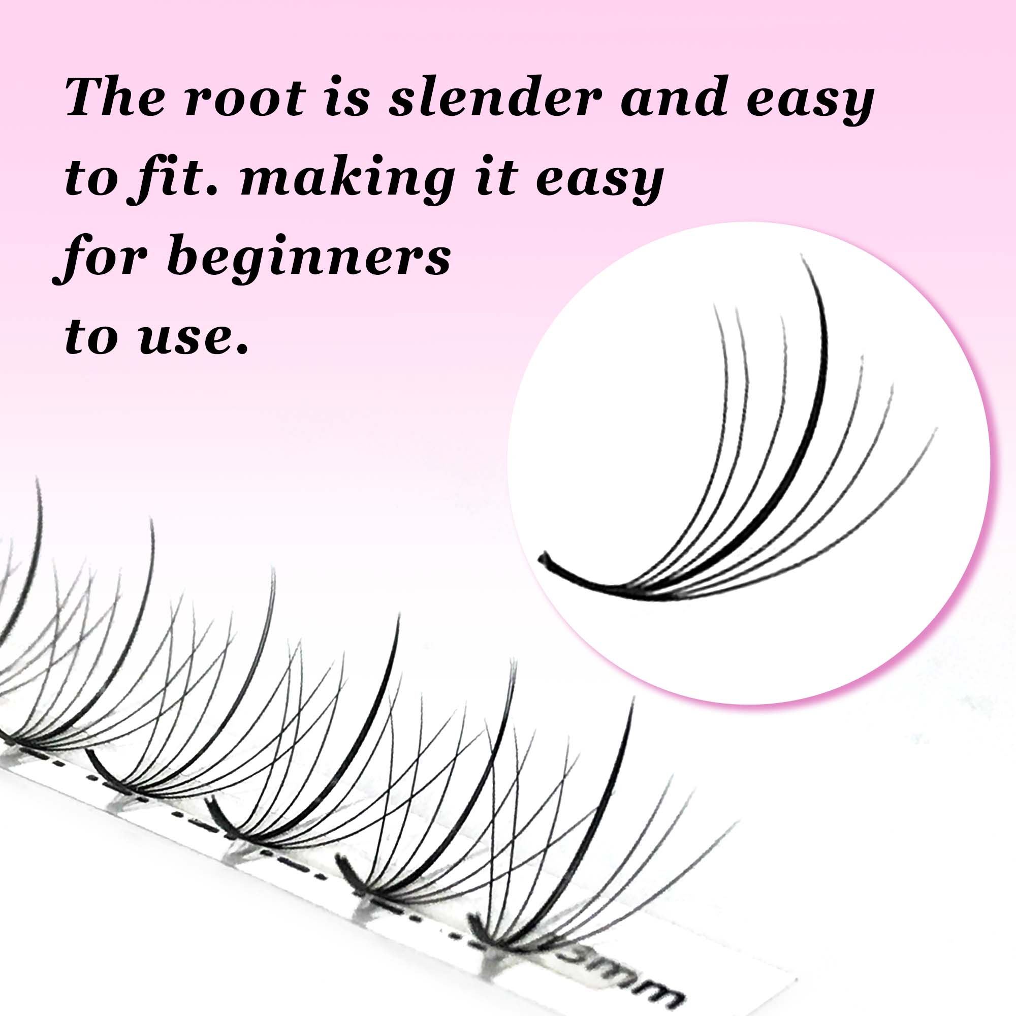 7D 300fans ince sivri taban pr - Eyelash Extension Hybrid incelemesi ve fiyatı