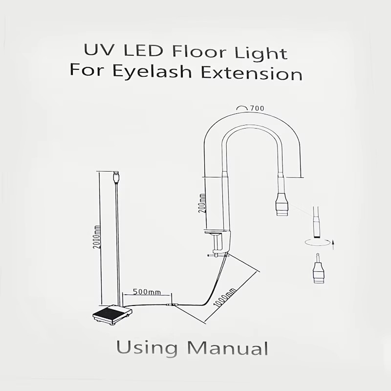 UV Lash Light UV Eyelash Glue  - Eyelash Extension Led incelemesi ve fiyatı