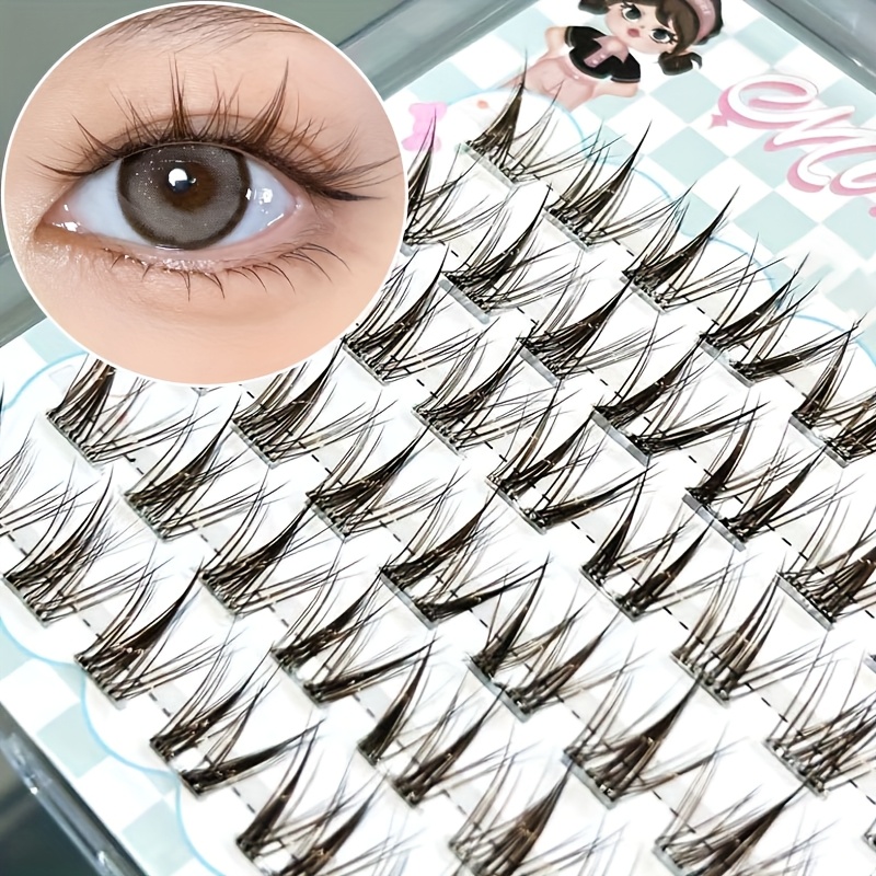 Mixiaohe Açık Kahverengi Yapış - Eyelash Extension Natural incelemesi ve fiyatı