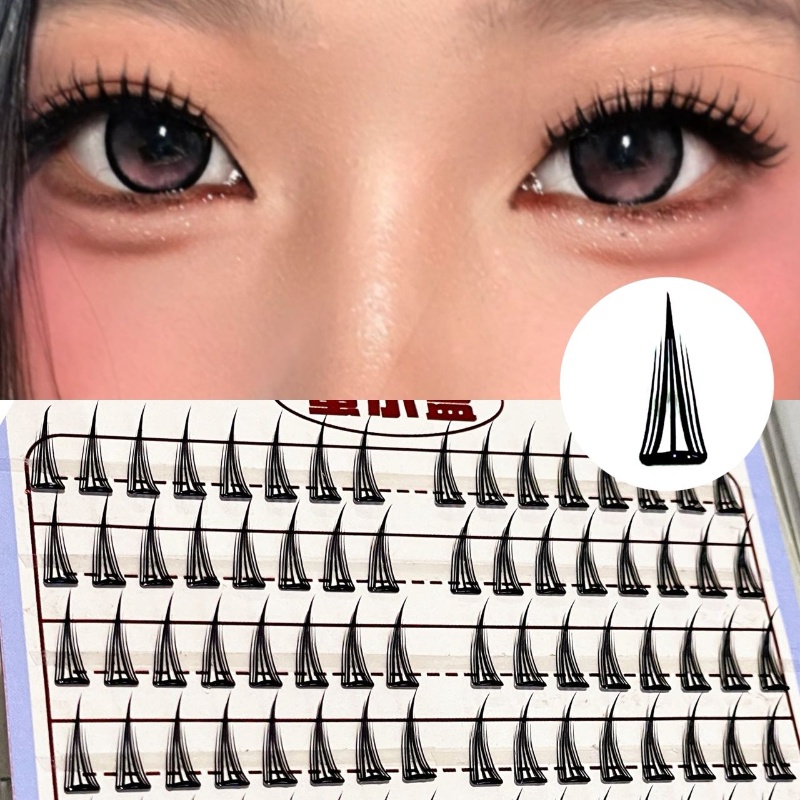 Mixiaohe Yapıştırıcısız İnce K - Eyelash Extension Natural incelemesi ve fiyatı