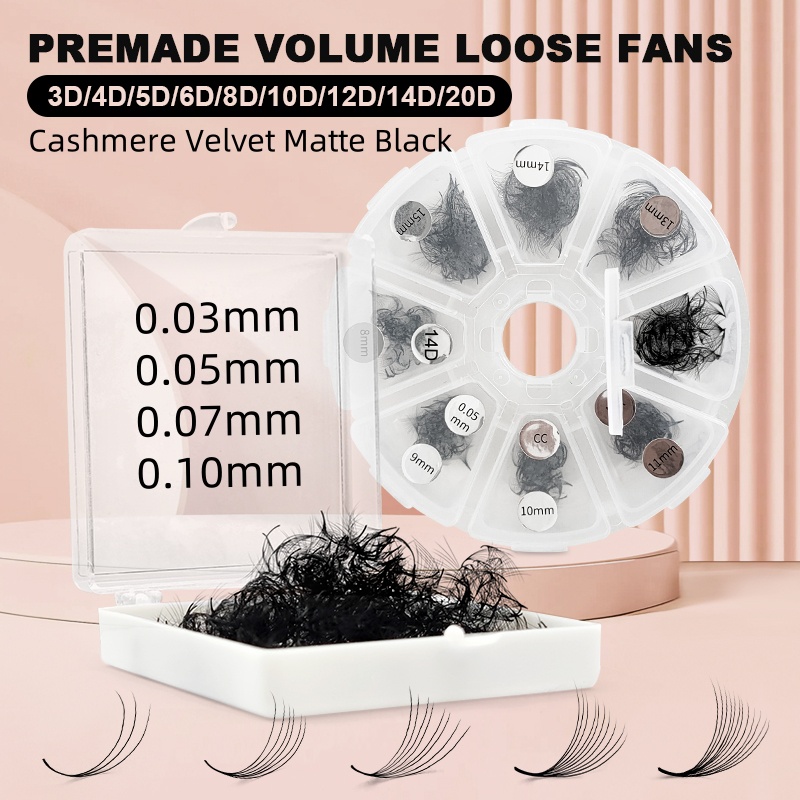 500'lü Hazır Gevşek Kirpikler  - Lash Fan Volume incelemesi ve fiyatı