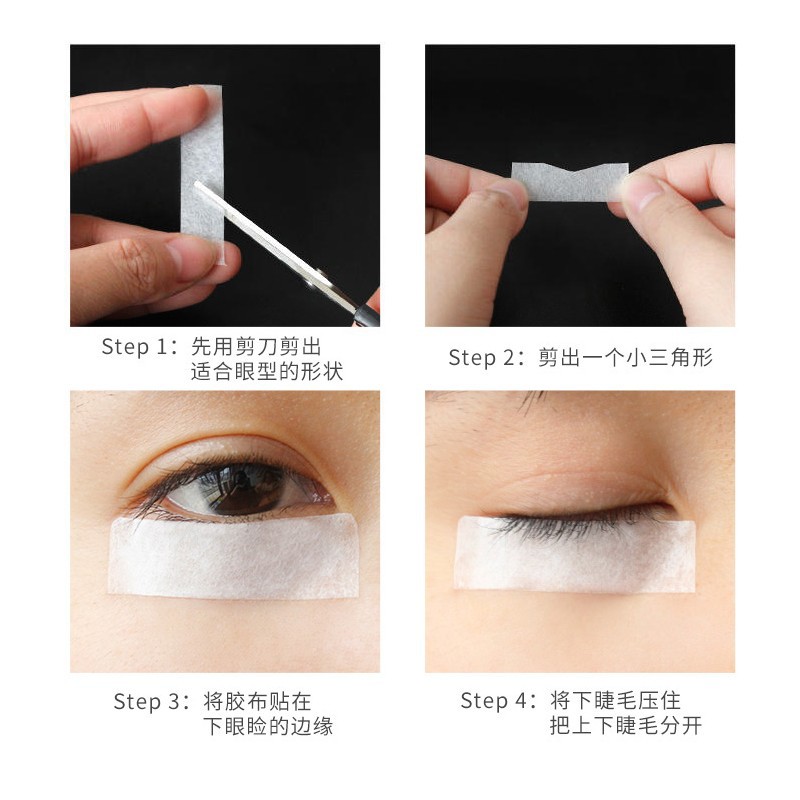 2 rulo kirpik uzatma kağıt ban - Eyelash Extension Adhesive incelemesi ve fiyatı