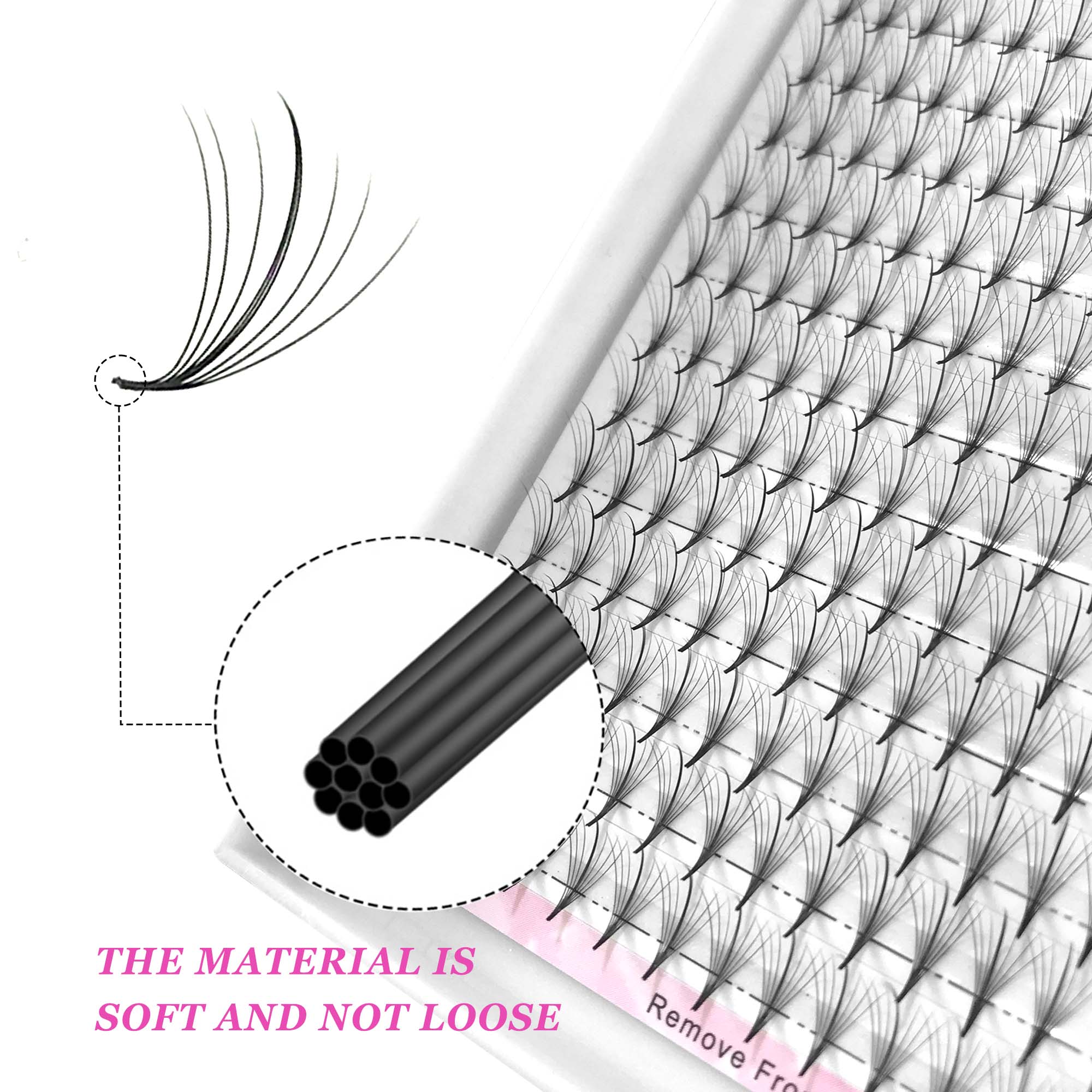 CoMango 7D Wispy Premade Fanla - Eyelash Extension Hybrid incelemesi ve fiyatı